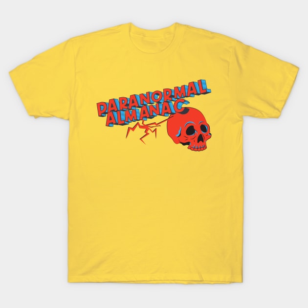 skater skull T-Shirt by Paranormal Almanac